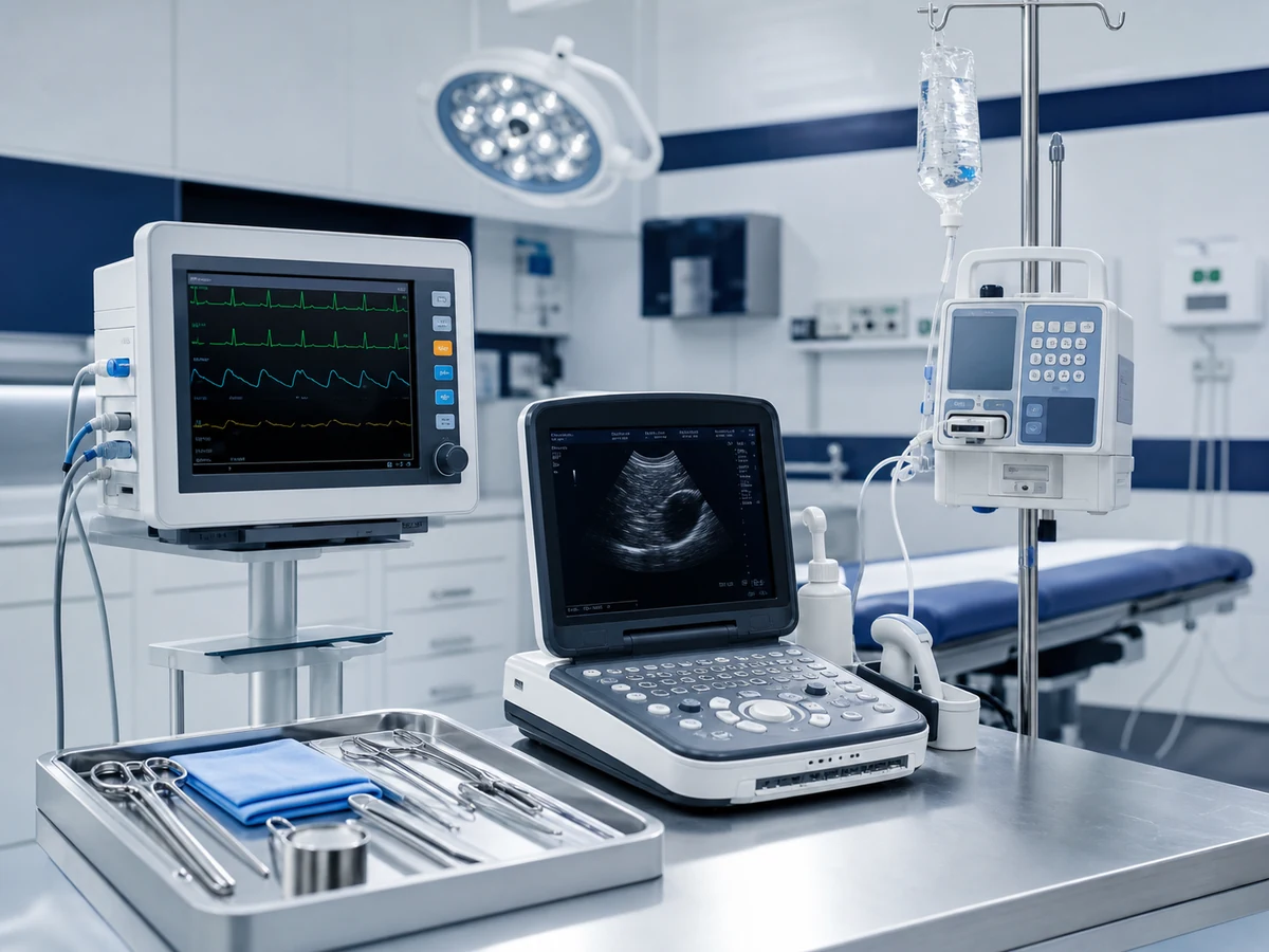 Modern medical monitoring and diagnostic equipment